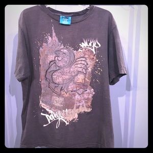 Ultra vintage street style WCKD Popeye T-shirt